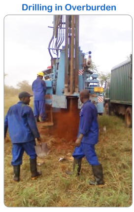 Drilling in Overburden